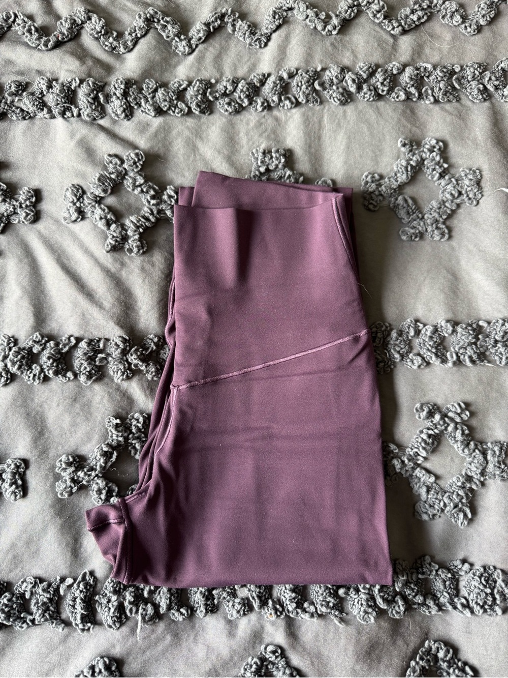Women's High-Waist Purple leggings